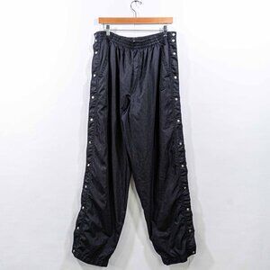 Nike Swoosh Tearaway Windbreaker Pants Large VTG 90s Streetwear Hip Hop